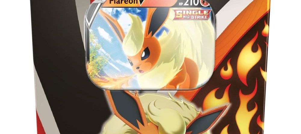 Flareon Tin Fall 2021 - Pokémon TCG 01