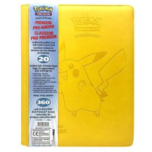 Ultra pro premium pro-binder pikachu pokemart